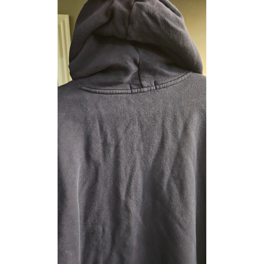 Polo Ralph Lauren Mens Navy Blue Fleece Hoodie Red Pony Logo 2XLT Big and Tall - Picture 4 of 6